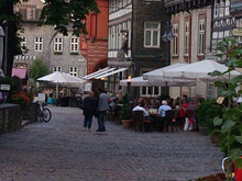 Abendstimmung Am Markt in Goslars Altstadt